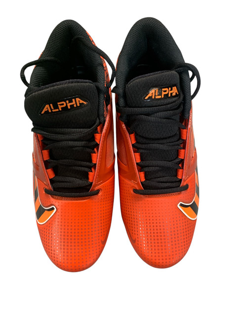 Vist Large View of Product Image Which is Used Nike ALPHA 7.5 BB/SB Cleats Orange Senior 7.5