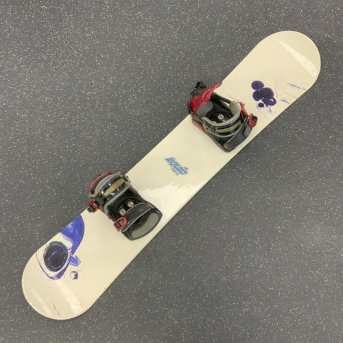 Vist Large View of Product Image Which is Used Liquid CIRRUS Womens Board/Bindings White 144 cm