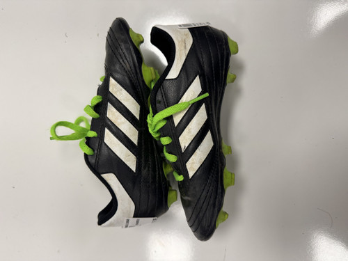 Vist Large View of Product Image Which is Used Adidas Soccer Cleats Black Youth 13.0