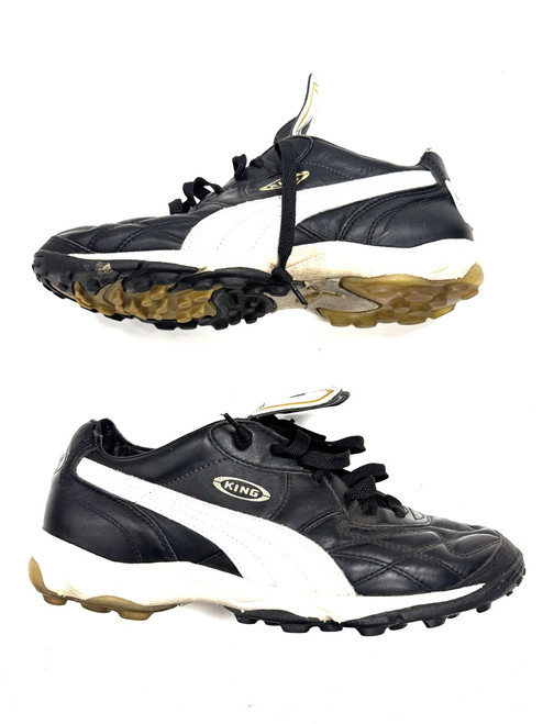 Vist Large View of Product Image Which is Used Puma KING Soccer Turf Shoes Black Senior 8