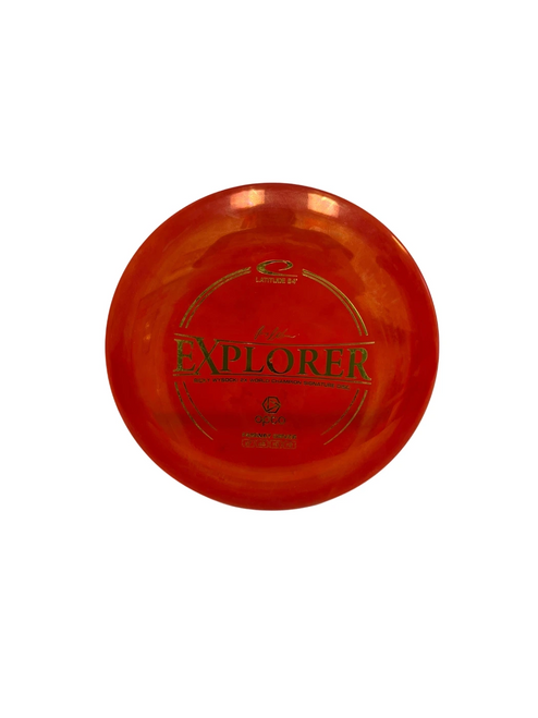 Vist Large View of Product Image Which is Used Latitude 64 Opto Explorer 171g Disc Golf Driver Red 