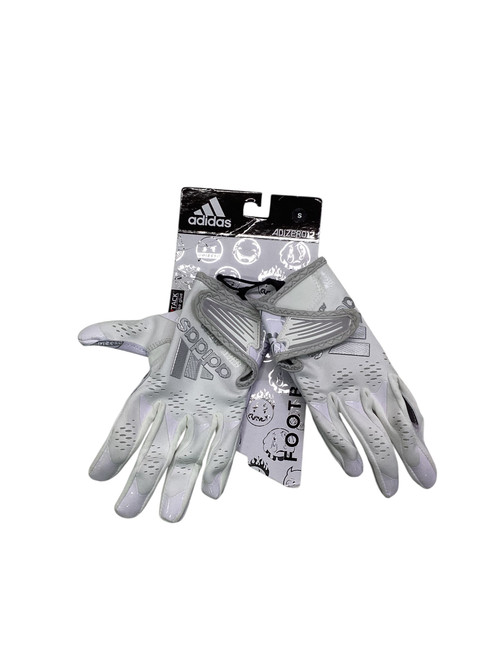 Vist Large View of Product Image Which is Used Adidas ADIZERO12 FB Gloves White SM