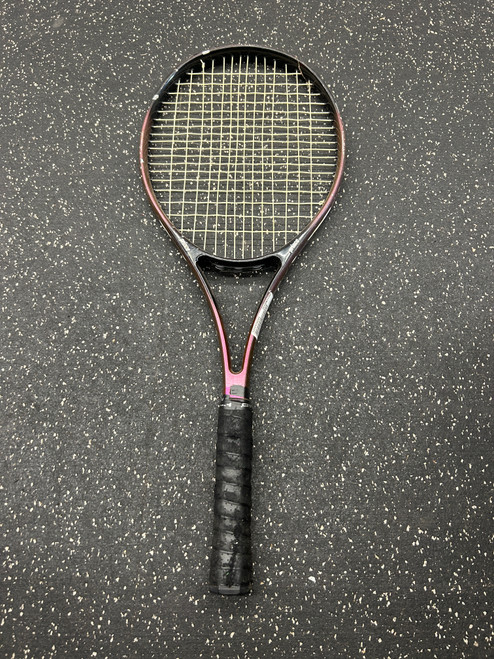 Vist Large View of Product Image Which is Used Prince XB MID PLUS Adult Tennis Racquet Purple 4 3/8"