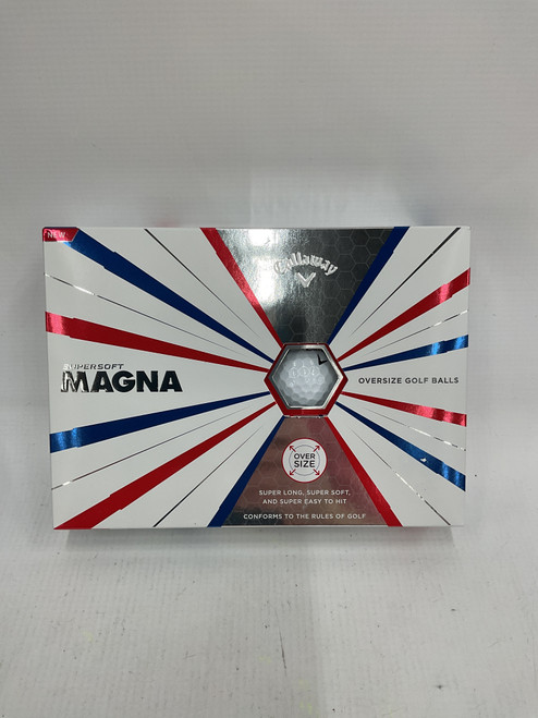 Vist Large View of Product Image Which is Used Callaway MAGNA SUPER SOFT 12 Pack - Golf Balls