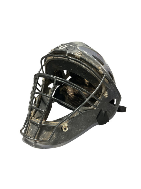 Vist Large View of Product Image Which is Used Rawlings CATCHER HELMET Catchers Helmet w/Mask Grey One Size