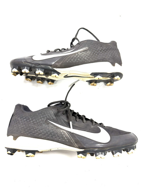 Vist Large View of Product Image Which is Used Nike VAPOR STRIKE BB/SB Cleats Grey Senior 11.5