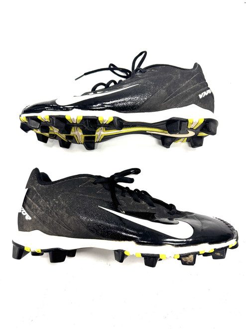 Vist Large View of Product Image Which is Used Nike VAPOR BB/SB Cleats Black Senior 9.5