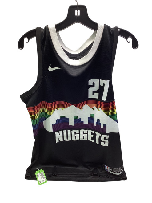 Vist Large View of Product Image Which is Used Nike Basketball Adult Top Black SM