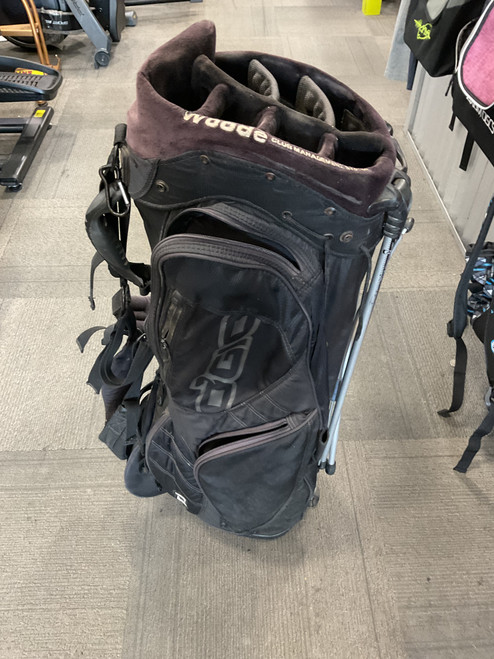 Vist Large View of Product Image Which is Used Ogio WOODE Mens Stand Bag Black