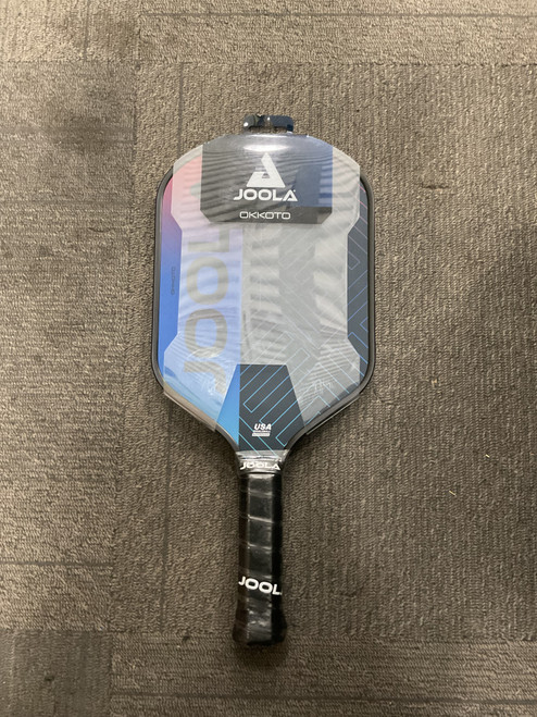 Vist Large View of Product Image Which is Used JOOLA OKKOTO PADDLE Pickleball Racquet Navy Blue
