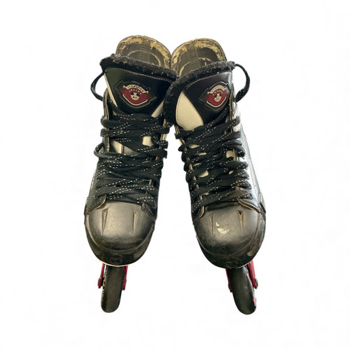 Vist Large View of Product Image Which is Used KOHO 4000 ROLLER BLADES Junior Roller Quad Skates Black Junior 05.5