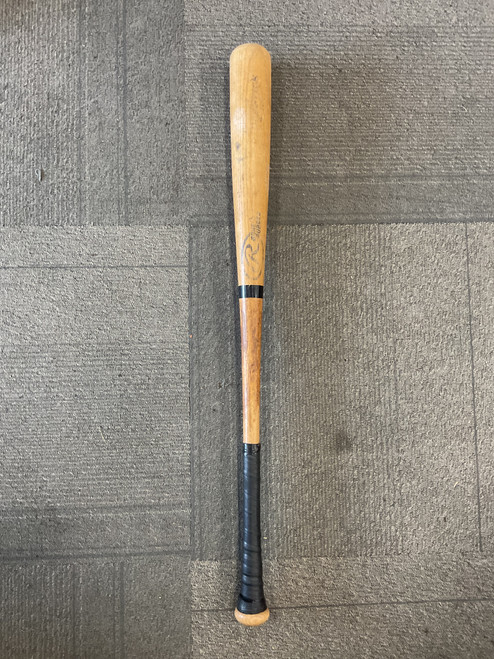 Vist Large View of Product Image Which is Used Rawlings BIG STICK BONE RUBBED BB/SB Wood Bat 33"