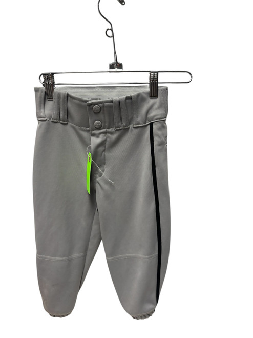 Vist Large View of Product Image Which is Used Champro Knicker Style Piped Baseball Pant Boys Grey Youth XS Grey/Black