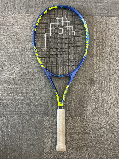 Vist Large View of Product Image Which is Used Head SPARK ELITE Adult Tennis Racquet Navy Blue Unknown