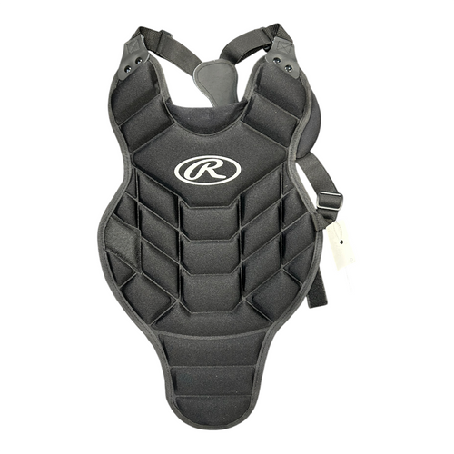Vist Large View of Product Image Which is Used Rawlings CHEST PROTECTOR Catchers Chest Protector Black T-Ball