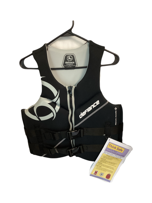 Vist Large View of Product Image Which is Used Adult PFD Black M/L