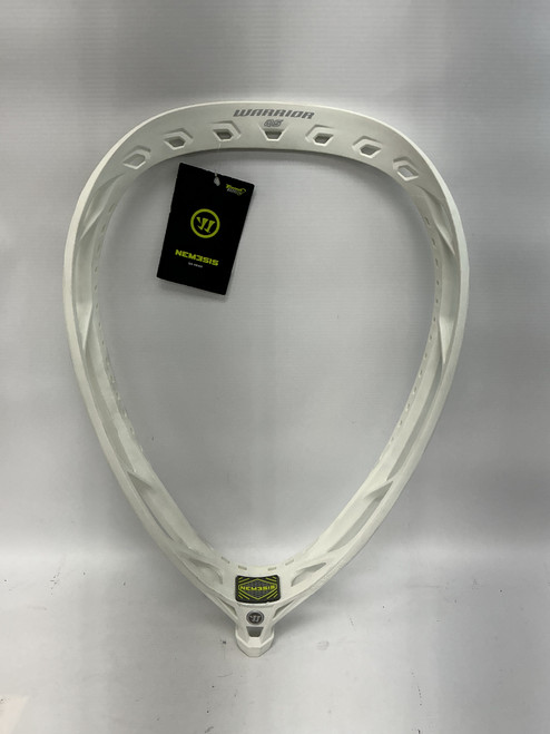 Vist Large View of Product Image Which is Used Warrior NEMESIS QS Mens Goalie Head White