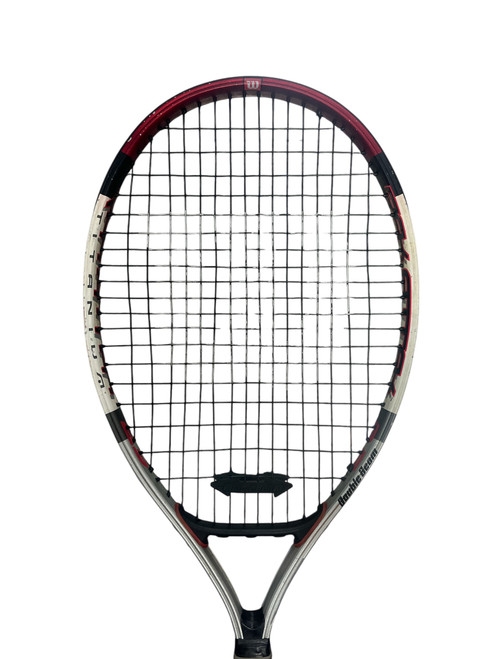 Vist Large View of Product Image Which is Used Wilson RAK ATTACK 25 Junior Tennis Racquet Grey 25"