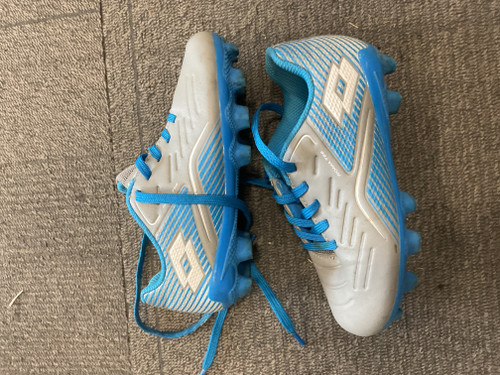 Vist Large View of Product Image Which is Used Lotto ROMA 700 Soccer Cleats Grey Youth 11.0
