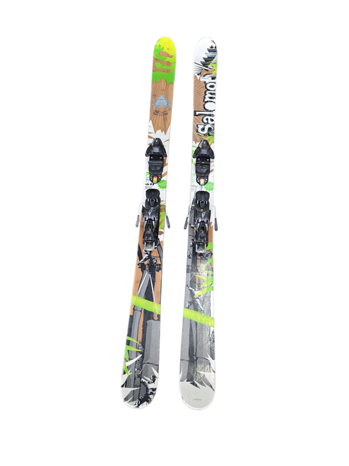 Vist Large View of Product Image Which is Used Salomon SHOGUN 182CM W/SALOMON Z12 BINDINGS Mens DH Ski/Binding None 182 cm