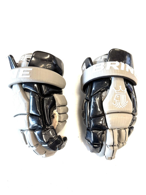 Vist Large View of Product Image Which is Used Brine RP3 Lacrosse Gloves Mens Black MD