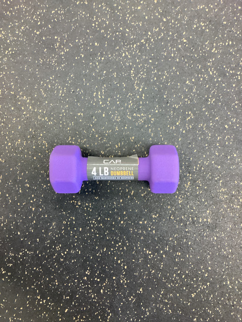 Vist Large View of Product Image Which is New 4LB NEOPRENE DUMBBELL