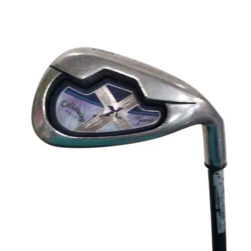 Vist Large View of Product Image Which is Used Callaway X18 GEMS Women RH 8 Iron Ladies Flex Graphitep