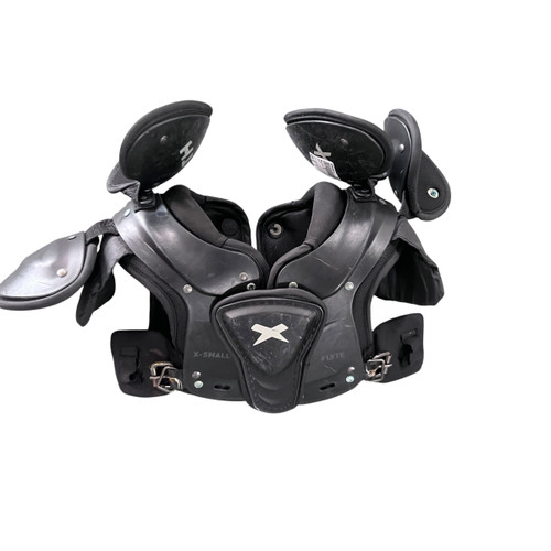 Vist Large View of Product Image Which is Used Xenith XS FB Shoulder Pads Black XS