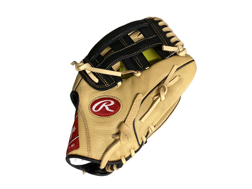 Vist Large View of Product Image Which is Used Rawlings SELECT SERIES BB/SB Glove RH Throw Brown 12"
