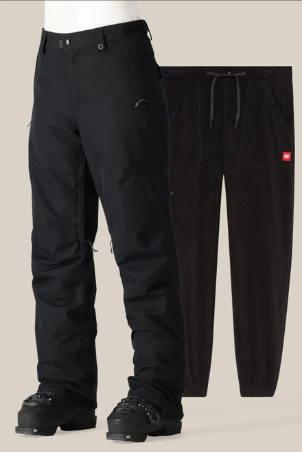 Vist Large View of Product Image Which is 686 Smarty 3 in 1 Women’s Cargo Pants Black LG
