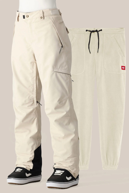 Vist Large View of Product Image Which is 686 3 in 1 Women’s Cargo Pants Limestone SM