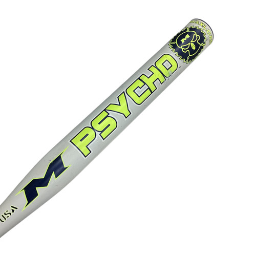 Vist Large View of Product Image Which is Used Miken PSYCHO MAXLOAD BB/SB Slowpitch Bat 34"