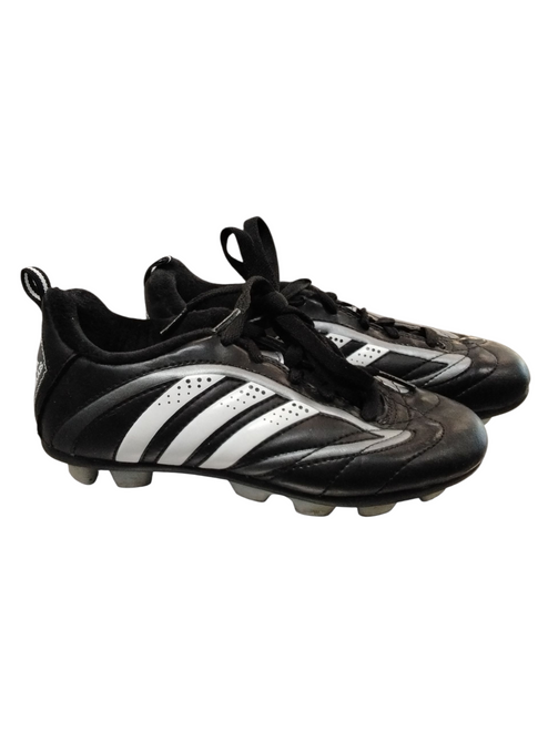 Vist Large View of Product Image Which is Used Adidas Soccer Cleats Black Junior 01