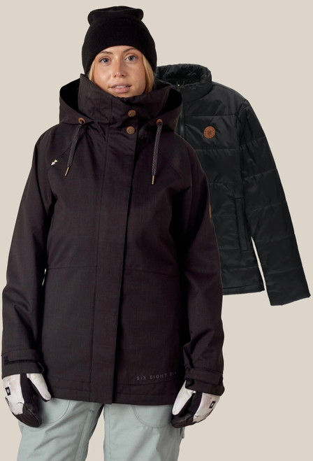 Vist Large View of Product Image Which is 686 Smarty 3 in 1 Women’s Jacket Black XL