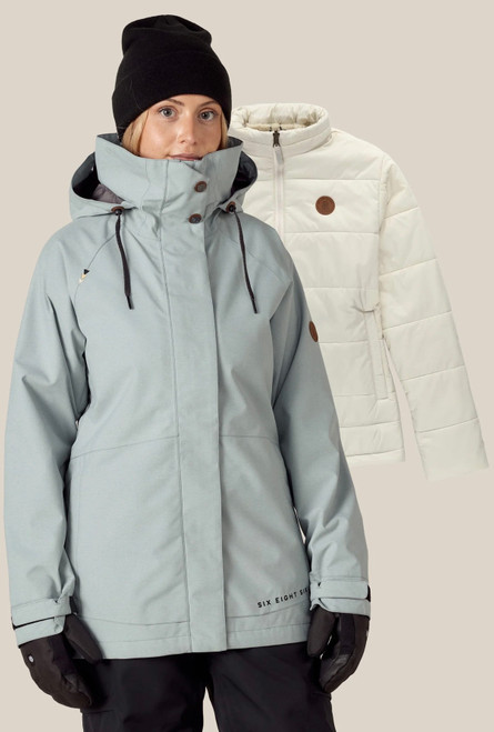 Vist Large View of Product Image Which is 686 Smarty 3 in 1 Women’s Jacket Dusty Marine SM