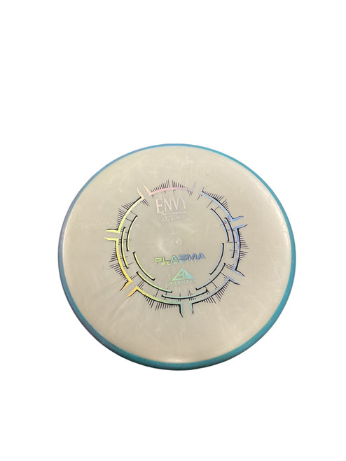 Vist Large View of Product Image Which is Used Axiom PLASMA ENVY Disc Golf Putter White