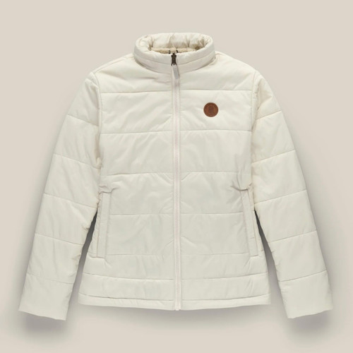 Vist Large View of Product Image Which is 686 Thermal Puff Women’s Jacket Limestone LG