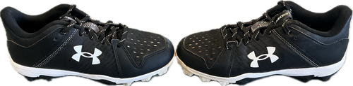 Vist Large View of Product Image Which is Used Under Armour BB/SB CLEATS BB/SB Cleats Black Junior 05