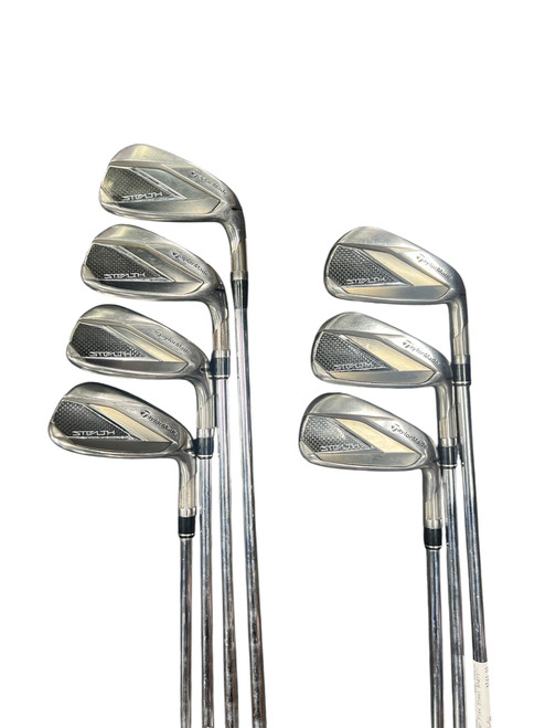 Vist Large View of Product Image Which is Used Taylormade STEALTH Mens Iron Set RH 5I-GW/AW