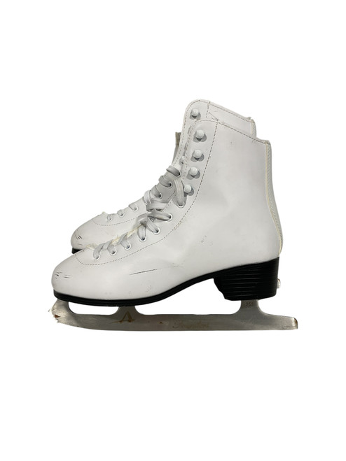 Vist Large View of Product Image Which is Used American Athletic ICE SKATES WomensFigure Skate White Senior 9