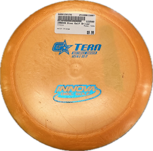 Vist Large View of Product Image Which is Used Innova TERN Disc Golf Driver Orange