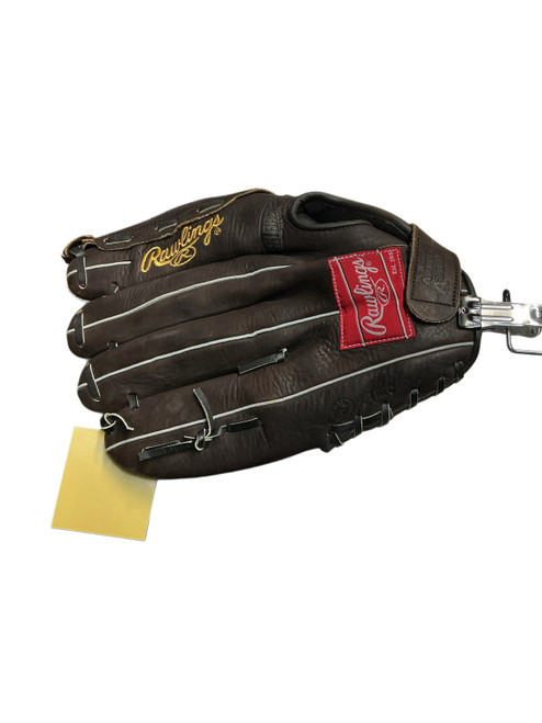 Vist Large View of Product Image Which is Used Rawlings 12/5 INCH RH THROW BB/SB Glove RH Throw Brown 12"