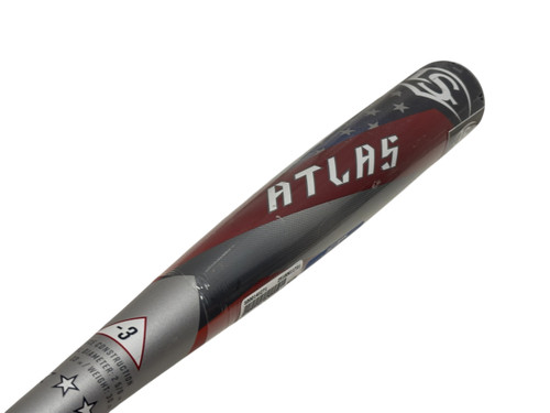 Vist Large View of Product Image Which is New 2025 Louisville Slugger ATLAS Patriot LBBATUSB3-25 BBCOR -3 Baseball Bat 33" 33/30