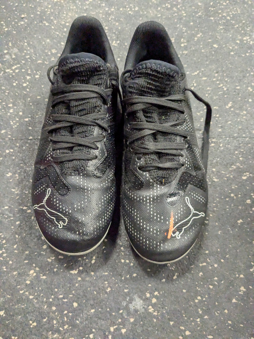 Vist Large View of Product Image Which is Used Nike Soccer Indoor Shoes Black Junior 01