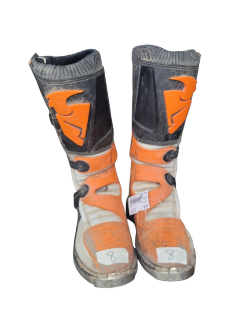 Vist Large View of Product Image Which is Used Thor BLITZ Mens Boots Orange Senior 8