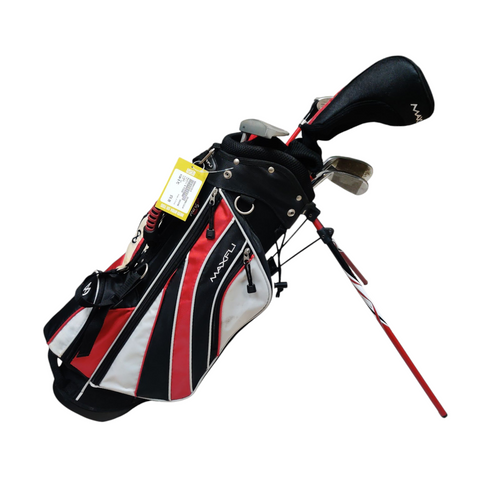 Vist Large View of Product Image Which is Used Maxfli Jr Package Set Right Hand Red 6 Piece