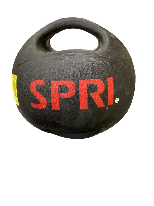 Vist Large View of Product Image Which is Used SPRI Medicine Ball Black 14 lb