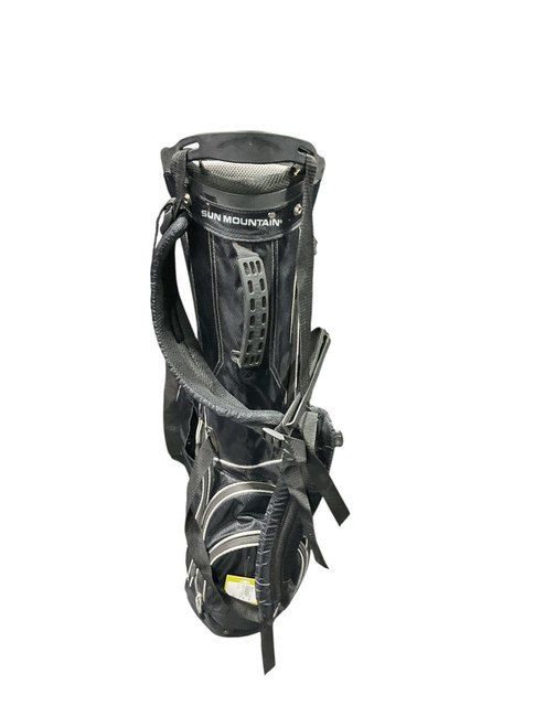 Vist Large View of Product Image Which is Used Sun Mtn BLK STAND BAG Mens Stand Bag Black