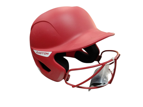 Vist Large View of Product Image Which is Used Easton GHOST Batting Helmet w/Mask Red L/XL