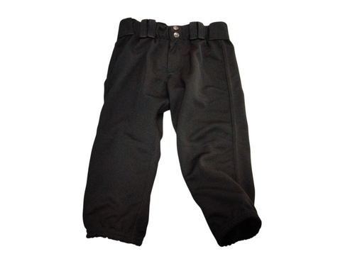 Vist Large View of Product Image Which is Used Demarini BB/SB Pant Girls Black MD